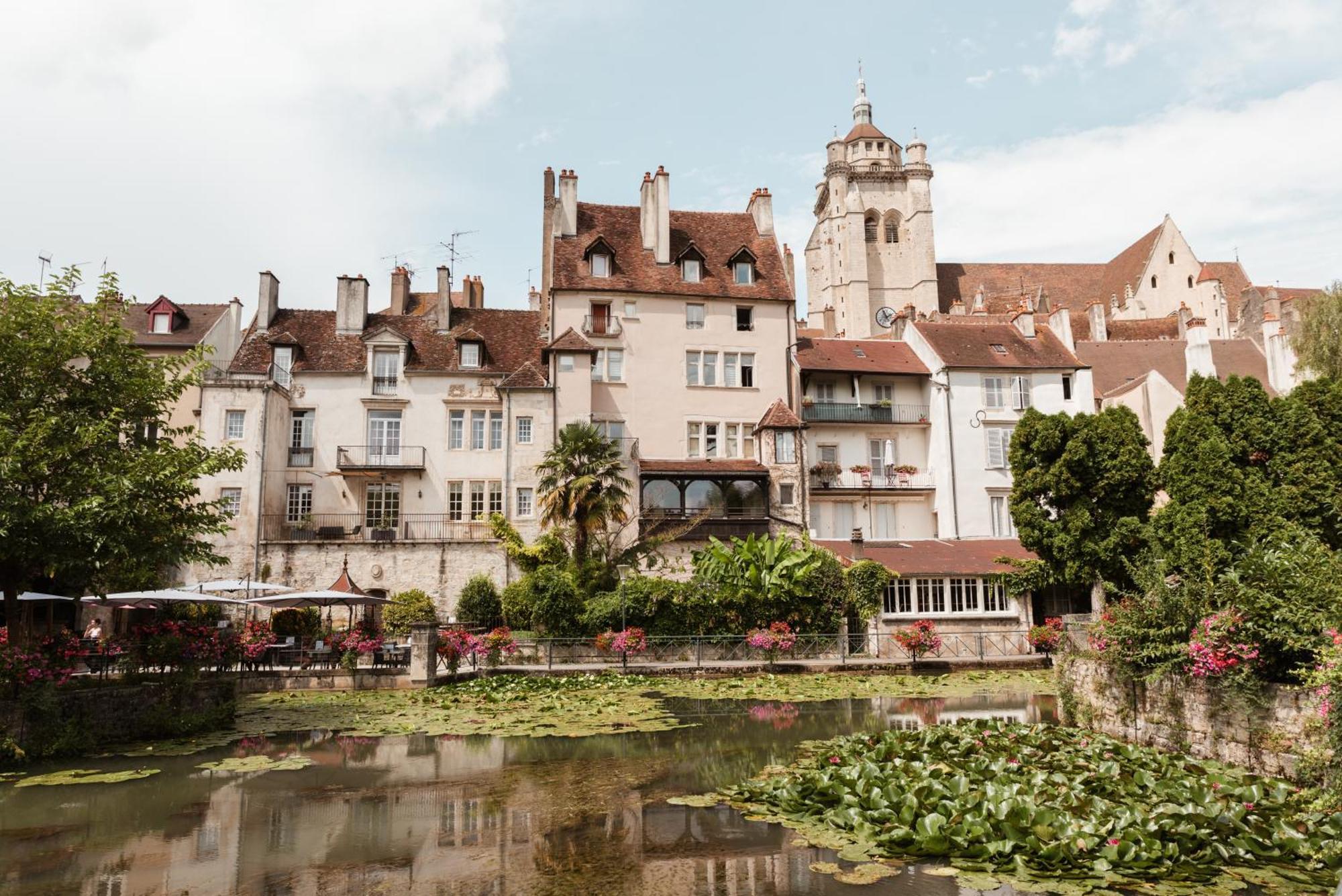 Terrasse Vue Imprenable Canal Dole Exterior foto